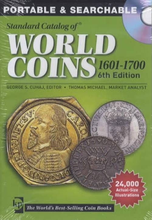 Standard Catalog of World Coins 1601-1700, 6th Ed CD by George Cuhaj,  Thomas Michael