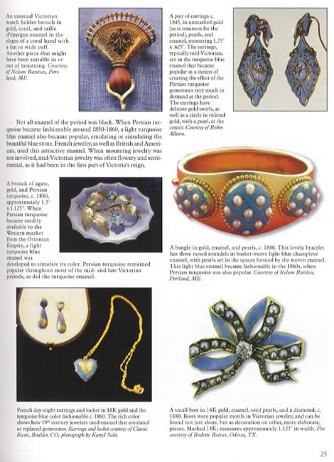 Antique Enameled Jewelry Book