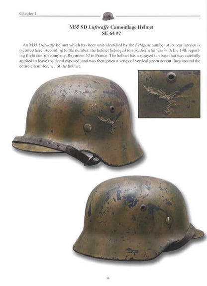 The Camouflage Helmets of the Wehrmacht Volume 1 by Paul C. Martin