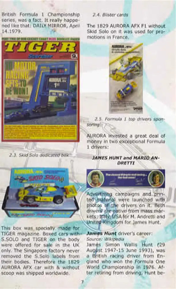 Aurora AFX Slot Cars International Markets 1974-1983 (Softcover) by Albert Driessen