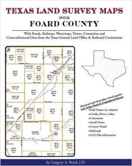 Texas Land Survey Maps For Foard County Texas Collector Bookstore 2745