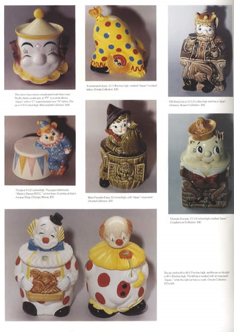 Vintage cookie store jars