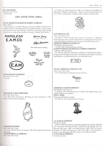 American Jewelry Manufacturers by Dorothy Rainwater Collector
