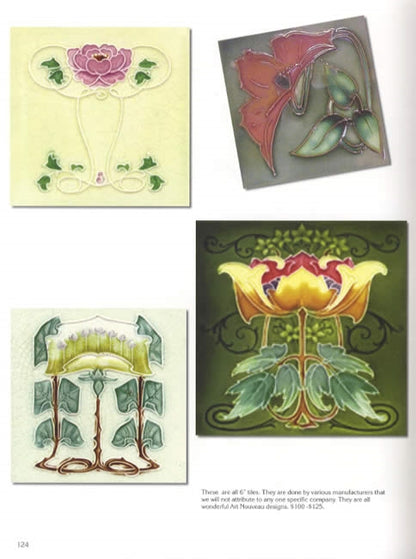 Art Nouveau Tiles, c. 1890-1914 by Sandie Fowler, & Wendy Harvey