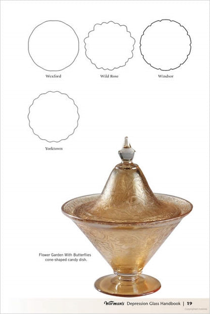 Warman's Depression Glass Handbook by Ellen Schroy