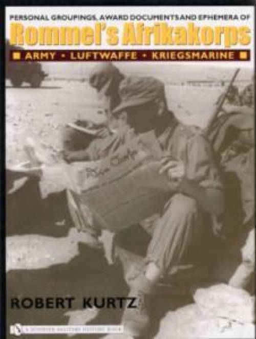 Rommel's Afrikakorps Book Axis German Luftwaffe WWII – Collector