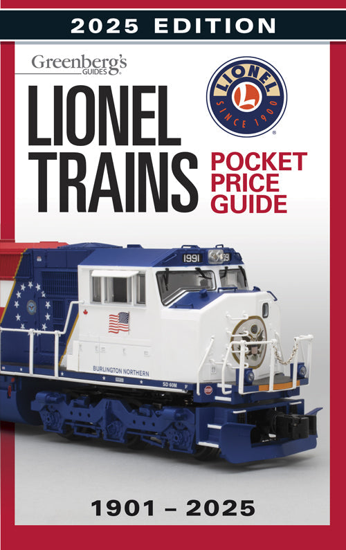 2025 Edition: Greenberg's Guides Lionel Trains Pocket Price Guide 1901-2025