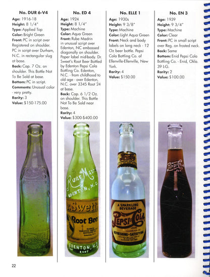 Pepsi Cola Bottles Collector's Guide 3 Book Set by James Ayers